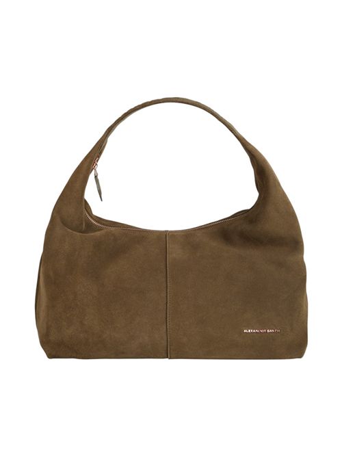 borsa donna chloe in suede militare Alexander Smith | ABBCCEWL-B182OLIVA
